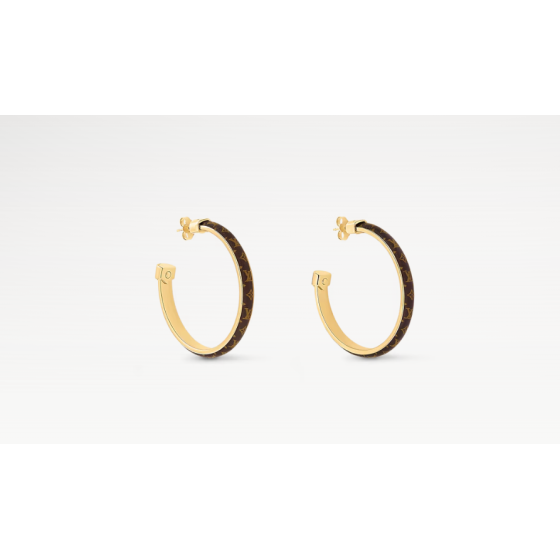 LV signature earrings
