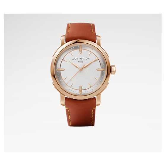Louis Vuitton Escale, automatic, 39mm, rose gold
