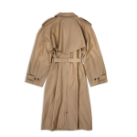Women's oversized trench coat beige