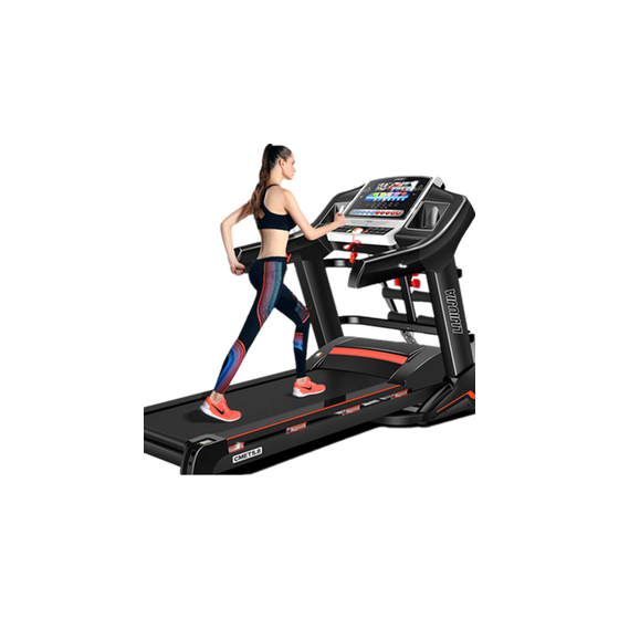 lijiujia electric folding 3hp sport gym equipment luxury training body strong semi commercial treadmill